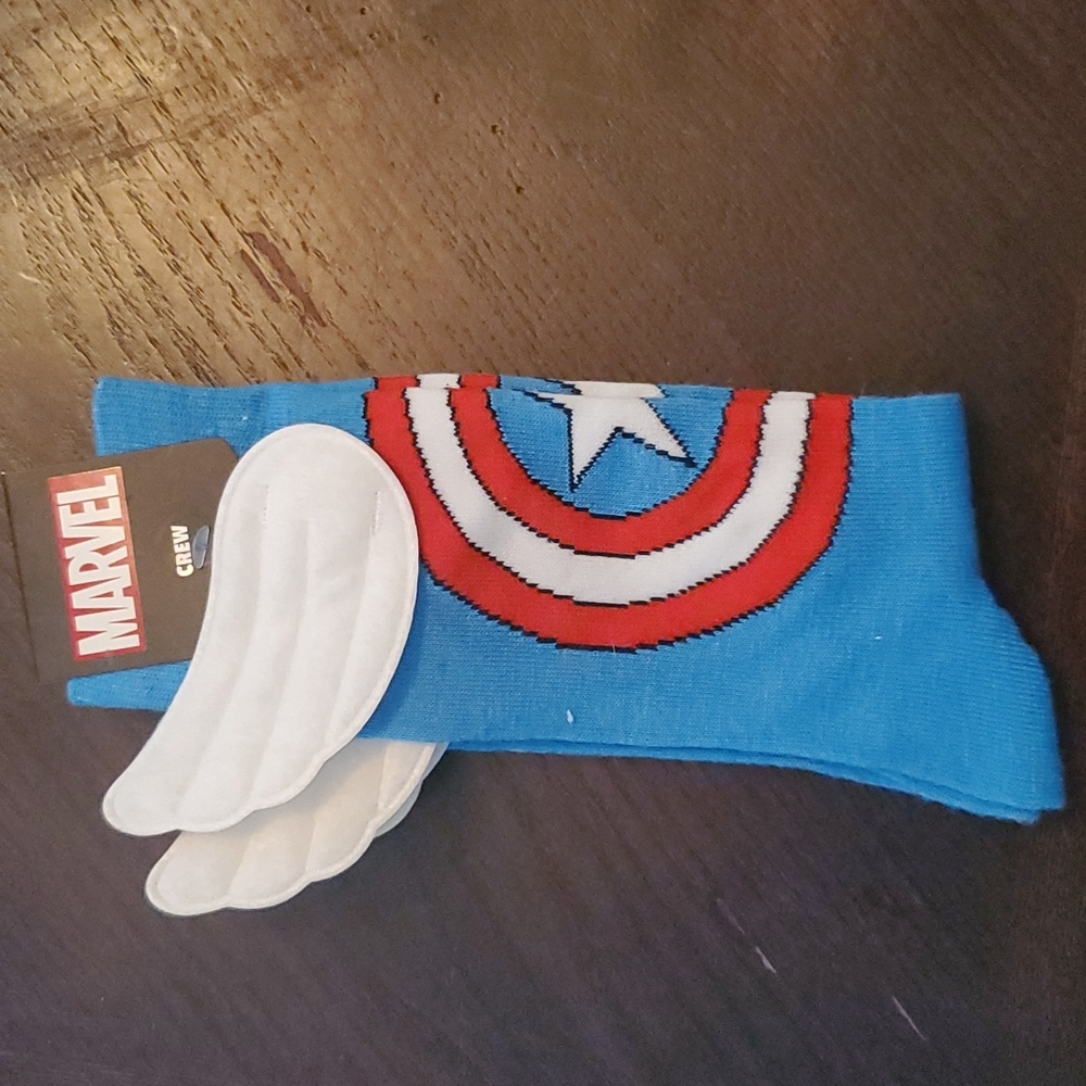 Marvel Captian America socks